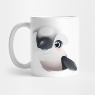 Cute Orca Drawing Mug